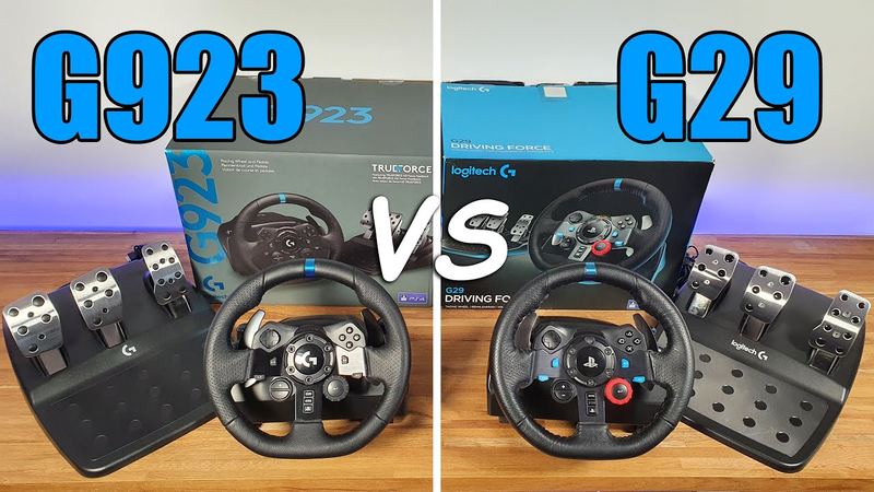 Logitech G923 vs G29 Comparison with the Previous Model