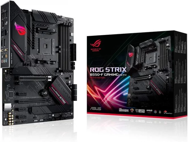 ASUS B550-F Best Budget Motherboard for Ryzen 5 5600X