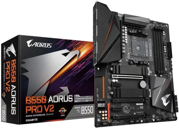 GIGABYTE B550 AORUS PRO Compatible Motherboards for Ryzen 5 5600X