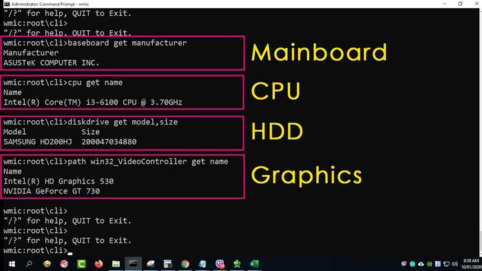 How To Tell What Motherboard I Have By Command Prompt