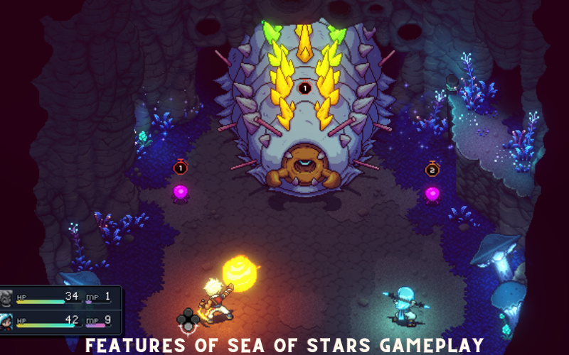 Features of Sea of Stars Gameplay
