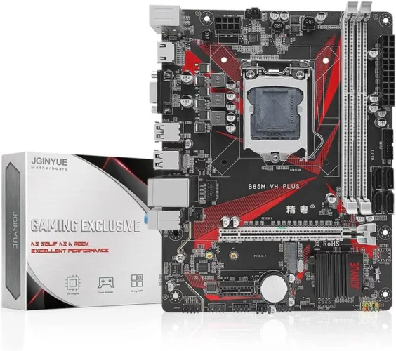 JGINYUE B85 LGA 1150 Anakart Mikro ATX Oyun Anakartı