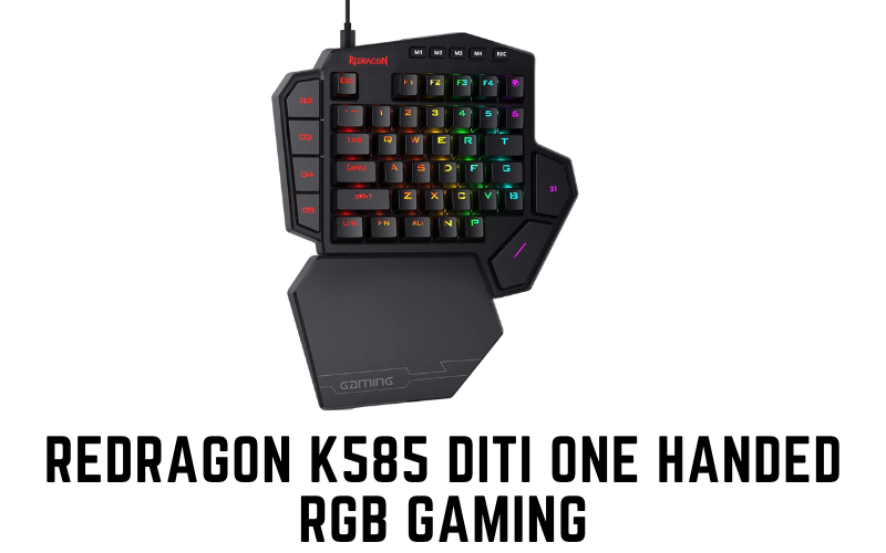 Redragon K585 DITI One Handed RGB Gaming