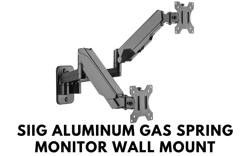 SIIG Aluminum Gas Spring Monitor Wall Mount