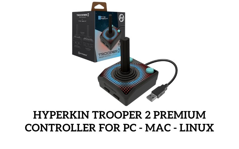 Hyperkin Trooper 2 Premium Controller for PC - Mac - Linux