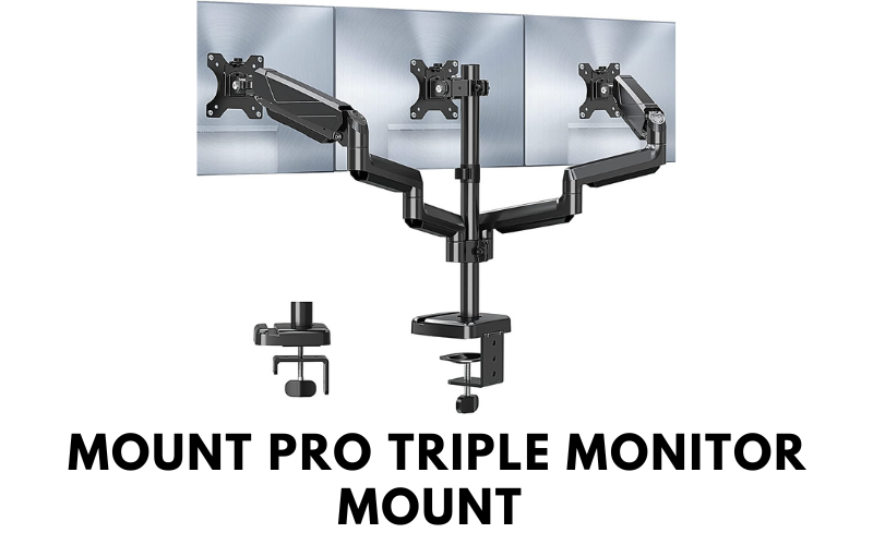 MOUNT PRO Triple Monitor Mount