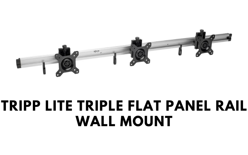 Tripp Lite Triple Flat Panel Rail Wall Mount