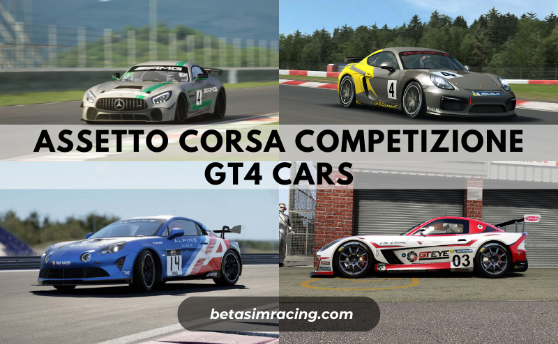 Assetto Corsa Competizione GT4 CARs