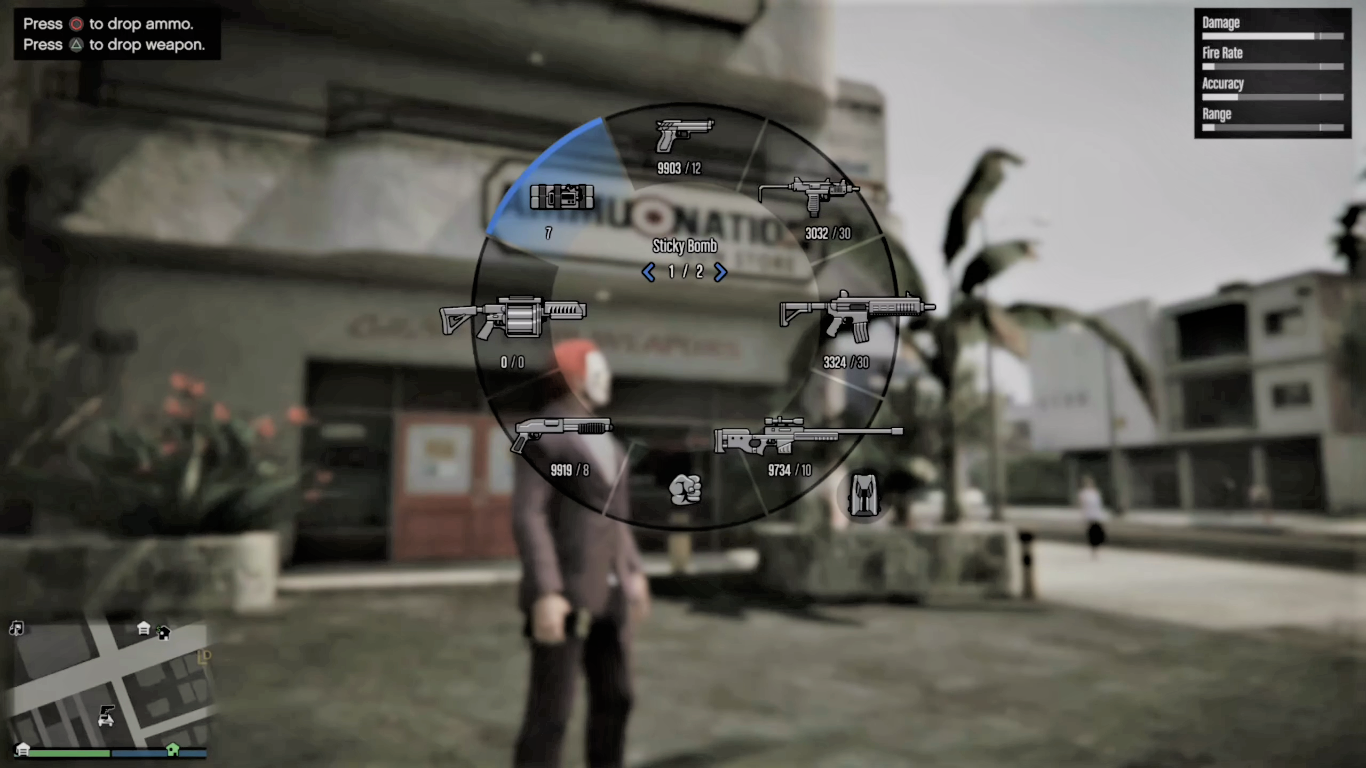 Detonate Sticky Bomb In Gta V