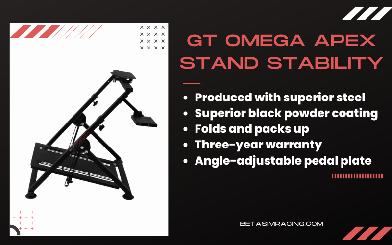 GT Omega Apex Stand Stability