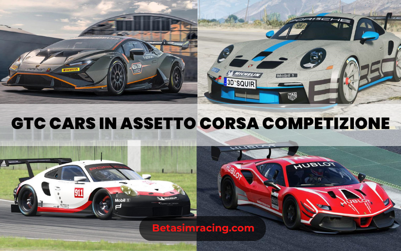 GTC Cars In Assetto Corsa Competizione