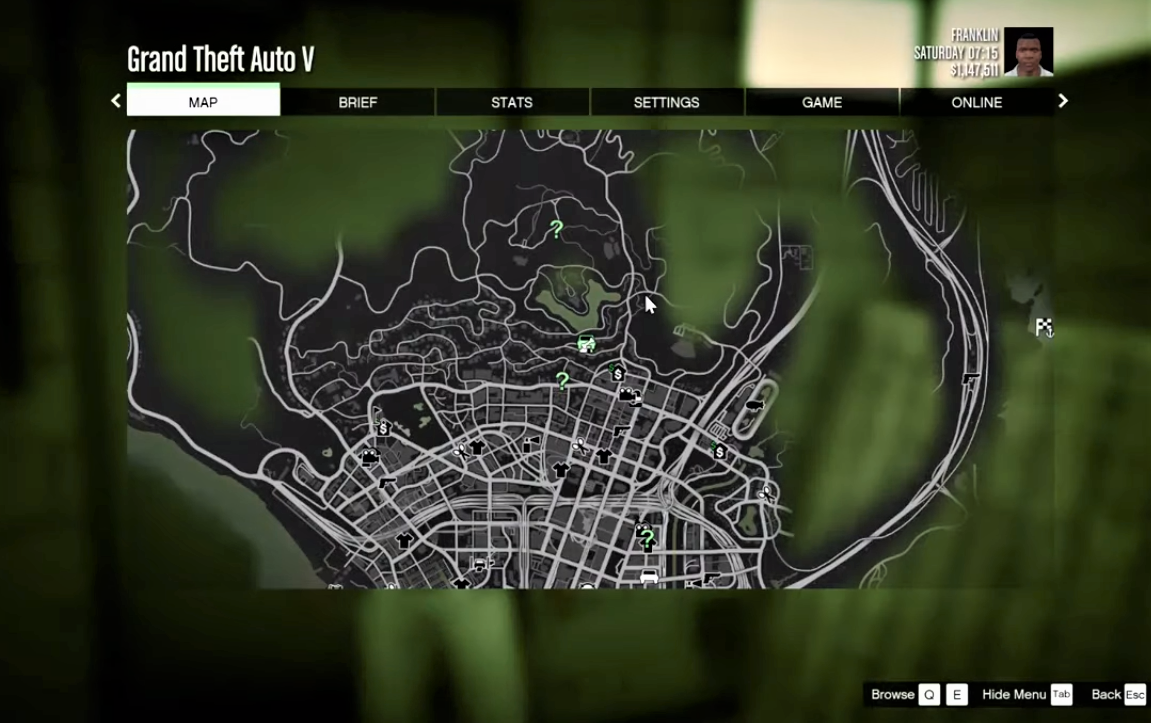 Gta V Map