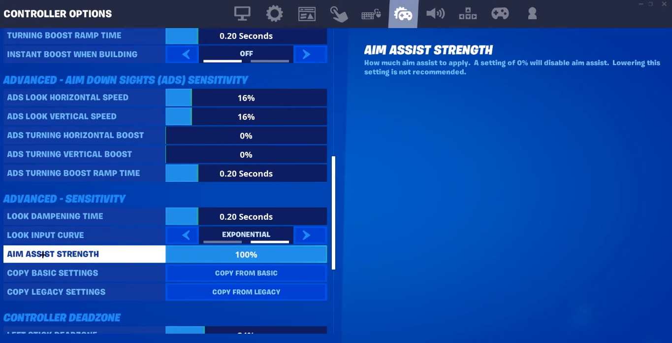How To Turn on Aim Assist Fortnite Switch 2022