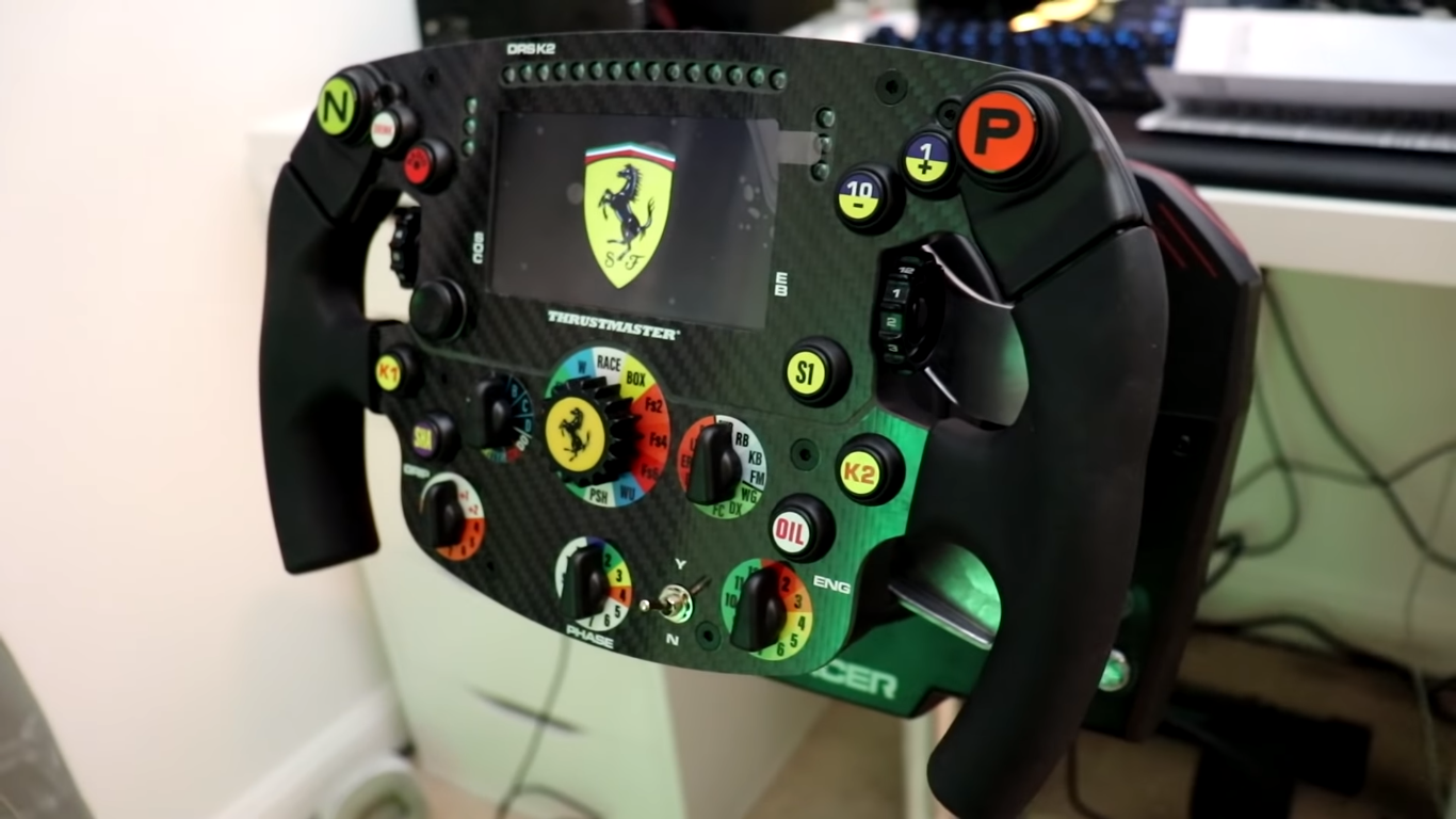 Thrustmaster Ferrari F1 Wheel Design