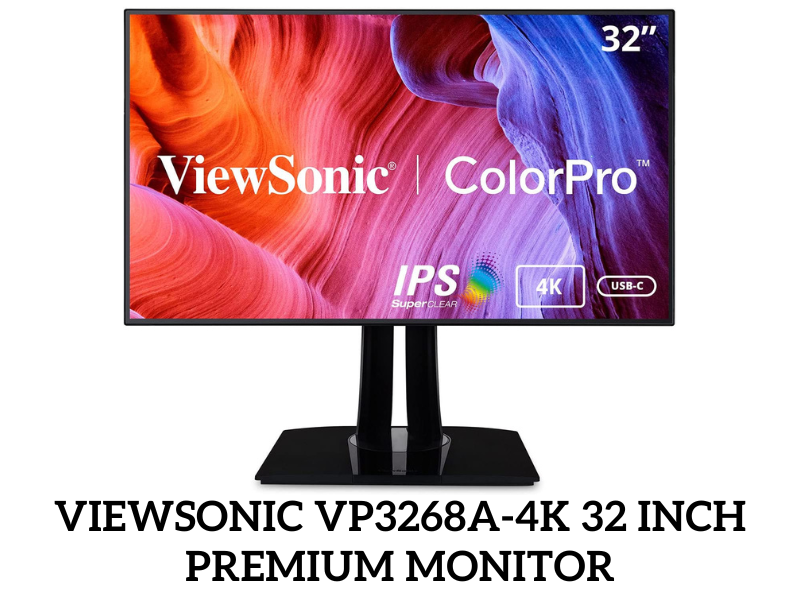 ViewSonic VP3268a-4K 32 Inch Premium Monitor