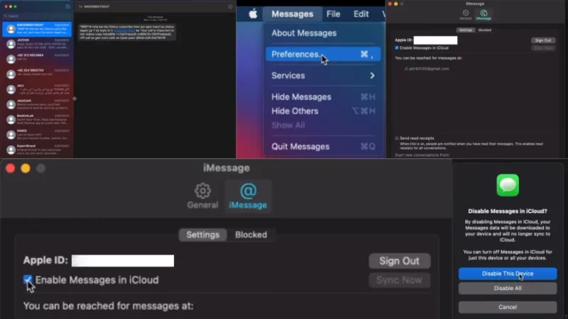 How To Deactivate iMessages On Mac?