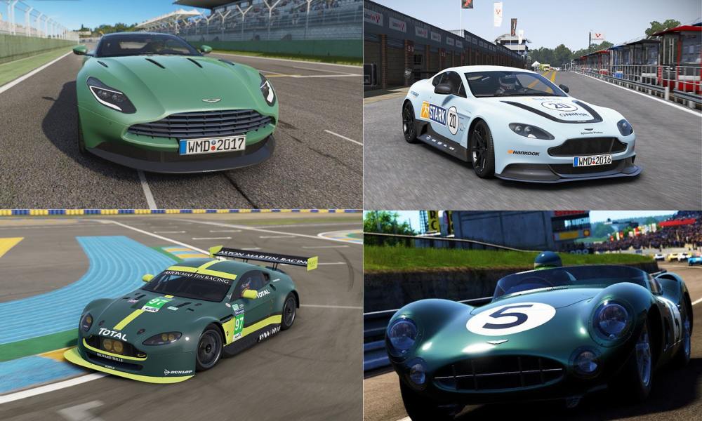 Project Cars 2 Aston Martin Cars