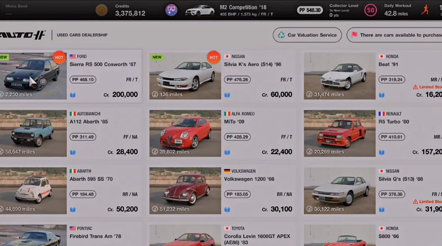 Sell Cars In GT7
