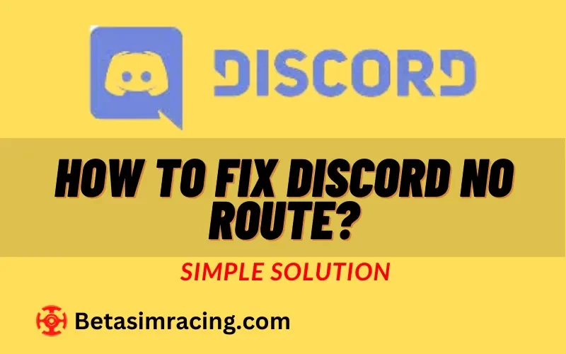 How To Fix Discord No Route?