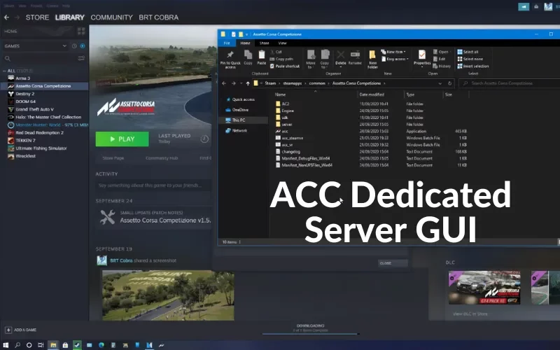 ACC Dedicated Server GUI