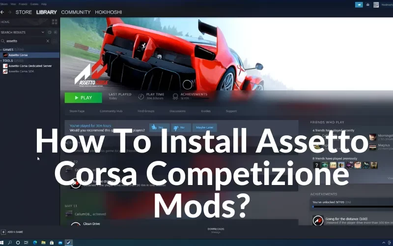 How To Install Assetto Corsa Competizione Mods