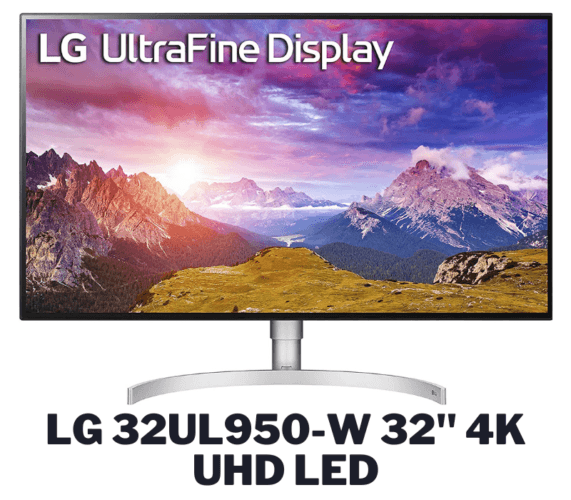 LG 32UL950-W 32" 4K UHD