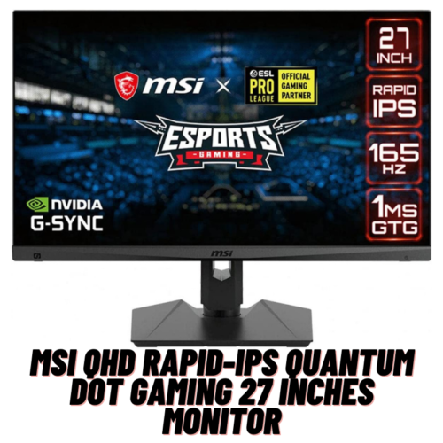 MSI QHD Rapid-IPS Quantum DOT Gaming 27 Inches Monitor