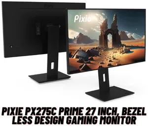 Pixie PX275C Prime 27 Inch, Bezel Less Design Gaming Monitor
