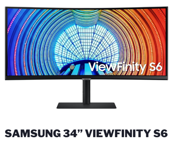 SAMSUNG 34” ViewFinity S6