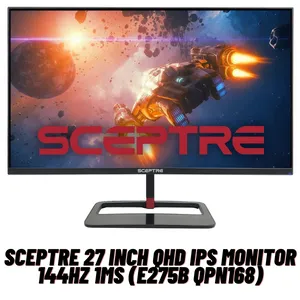 Sceptre 27 Inch QHD IPS Monitor 144Hz 1ms (E275B QPN168)