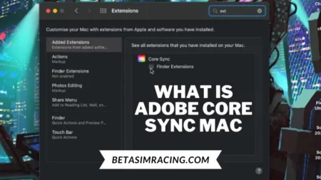 What is Adobe Core Sync Mac?