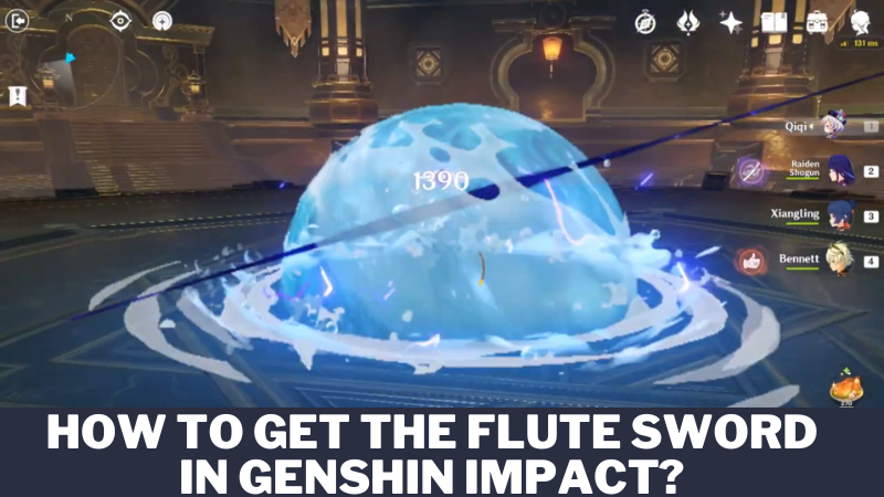 How to Get the Flute Sword in Genshin Impact?