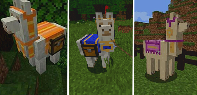 How to Put a Saddle on a Llama in Minecraft