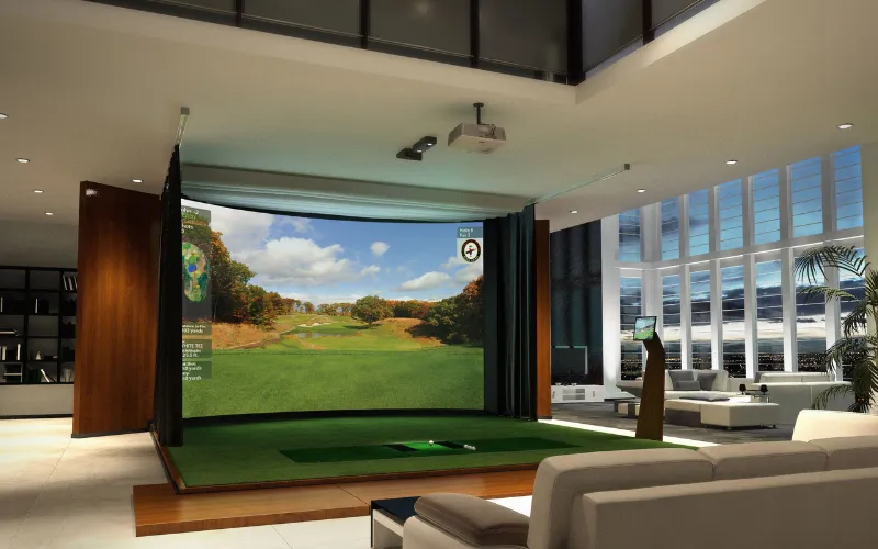 How-to-Set-up-Projector-for-Golf-Simulator