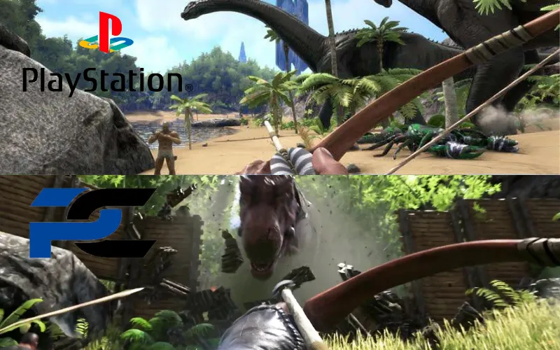 Ark-Survival-Evolved-game-play-PC-and-PlayStation