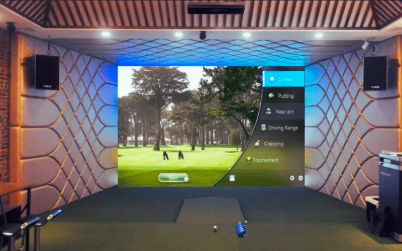 Ceiling-Height-for-Home-Golf-Simulator