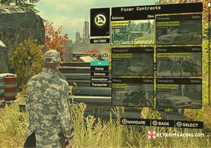 Contracts in Watch Dogs