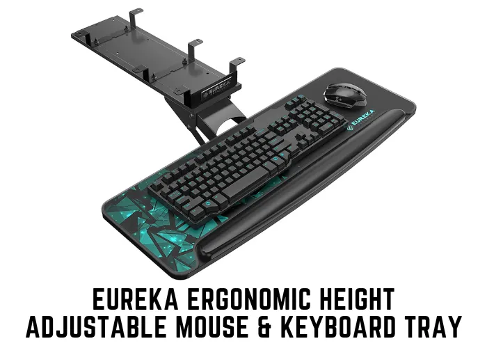 EUREKA ERGONOMIC Height Adjustable Mouse & Keyboard Tray