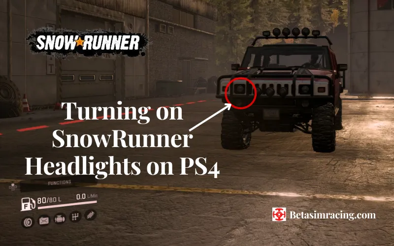 Turning-on-SnowRunner-Headlights-on-PS4