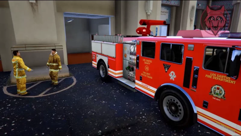 GTA 5 Fire Truck