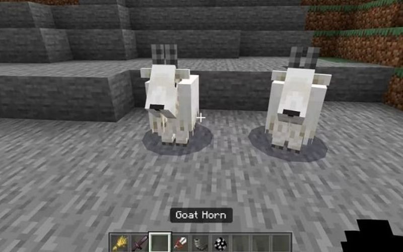 Goats in Minecraft