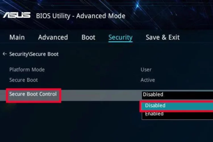 Secure Boot on ASUS Motherboards